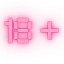 18plus Discord sticker from 𝐷𝑟𝑒𝑎𝑚𝑙𝑖𝑛𝑒