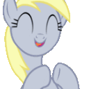 DerpyApplaud animated Discord emote | Friendship Academy - MLP