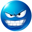 blue_SneakilySmiling custom emote - ୨ 🪄  /snoopys  𐙚　social　giveαwαys　decor　1OO+ guilds