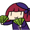 KanaWhale animated Discord emote - Anime Sekai