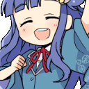 yaycheer animated GIF emoji | Anime Sekai