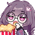 shadowPopcorn animated Discord emote from Anime Sekai