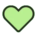 23045lightgreenheartgif