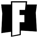 hdfortniteblackwhiteflogoletterp