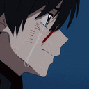 animekiss animated GIF emoji from BLUE VORTEX