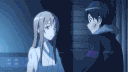 asuna animated Discord emote - BLUE VORTEX