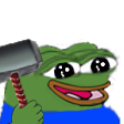 peepohammer Discord emoji