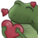 frog_heart Discord sticker | The Lumberyard™