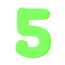 4810pastelgreennumberfive
