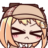 AmeliaShake animated GIF emoji from Anime Sekai