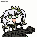 8007nahidamachinegun animated Discord emote | BLUE VORTEX