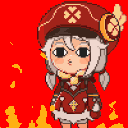 37920kleeburn animated emote | BLUE VORTEX