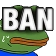 PepeBan Discord sticker from Speed Wallet