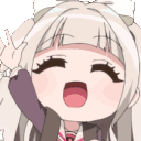 kurumiWave animated emote from Anime Sekai