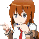 KurisuSpin animated emote from Anime Sekai