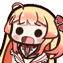 KanadeZoom animated emote from Anime Sekai