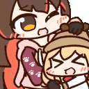 AmeRoboPat animated emote - Anime Sekai