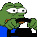 PepeDrive animated emote - Speed Wallet