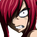 Erza_angry Discord sticker from BLUE VORTEX
