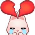 caybunbrokenheartp2u Discord emoji
