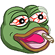PepeSmoke Discord emoji