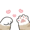 ggcuteslaytag_paws_love_come