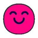 71127pinkhappyemojiz