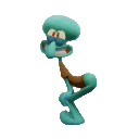 squidwardtwerking animated Discord emote from no