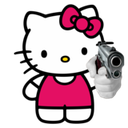 Hellokittygun Discord sticker - /𝗘𝗰𝗹𝗶𝗽𝘀𝗲