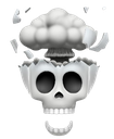 SkullExplosion Discord Emoji - BRP | Border Roleplay