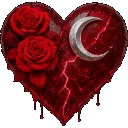 :Redgothheartgif: