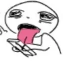 lickingscreen