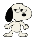 snoopy_lookout animated GIF emoji from ୨ 🪄  /snoopys  𐙚　social　giveαwαys　decor　1OO+ guilds
