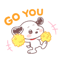 snoopy_cheer Discord Emoji | ୨ 🪄  /snoopys  𐙚　social　giveαwαys　decor　1OO+ guilds