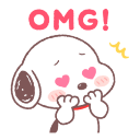 snoopy_omg Discord Emoji from ୨ 🪄  /snoopys  𐙚　social　giveαwαys　decor　1OO+ guilds