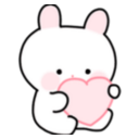 AP_bunnyheart Discord emoji