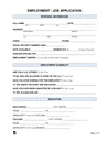 EmploymentJobApplication