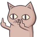 kittyfu custom emote | Merp