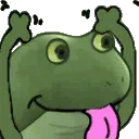 Emoji frognargue