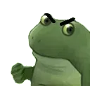 Emoji frogangry