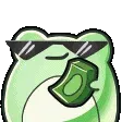 Emoji frogmoney