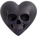 Blackgothskullheart
