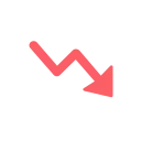 red_down_arrow