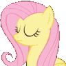 fluttershy animated emote from Vampires 18+ ⛧﹒Goths & Emos﹒⛧