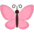 alone_pink_butterfly