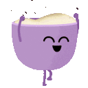 CTBxGCR_SprinkledCup animated GIF emoji from The Rogue Syndicate