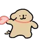 brown_doggo_throw_hearts