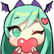 violalove Discord Emoji from Vampires 18+ ⛧﹒Goths & Emos﹒⛧