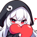 NF2UReaperbigheart custom emote from Vampires 18+ ⛧﹒Goths & Emos﹒⛧