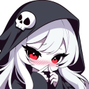 NF2UReapershy Discord sticker from Vampires 18+ ⛧﹒Goths & Emos﹒⛧